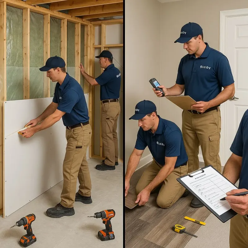 Repairs and Reconstruction process in Quincy, IL